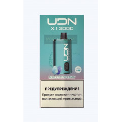 Электронная сигарета UDN BAR X 13000 Голубая Сахарная Вата