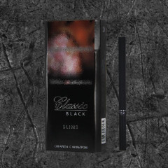 Сигареты Классик Блек Слим (Classic Black Slims 6.2/100)